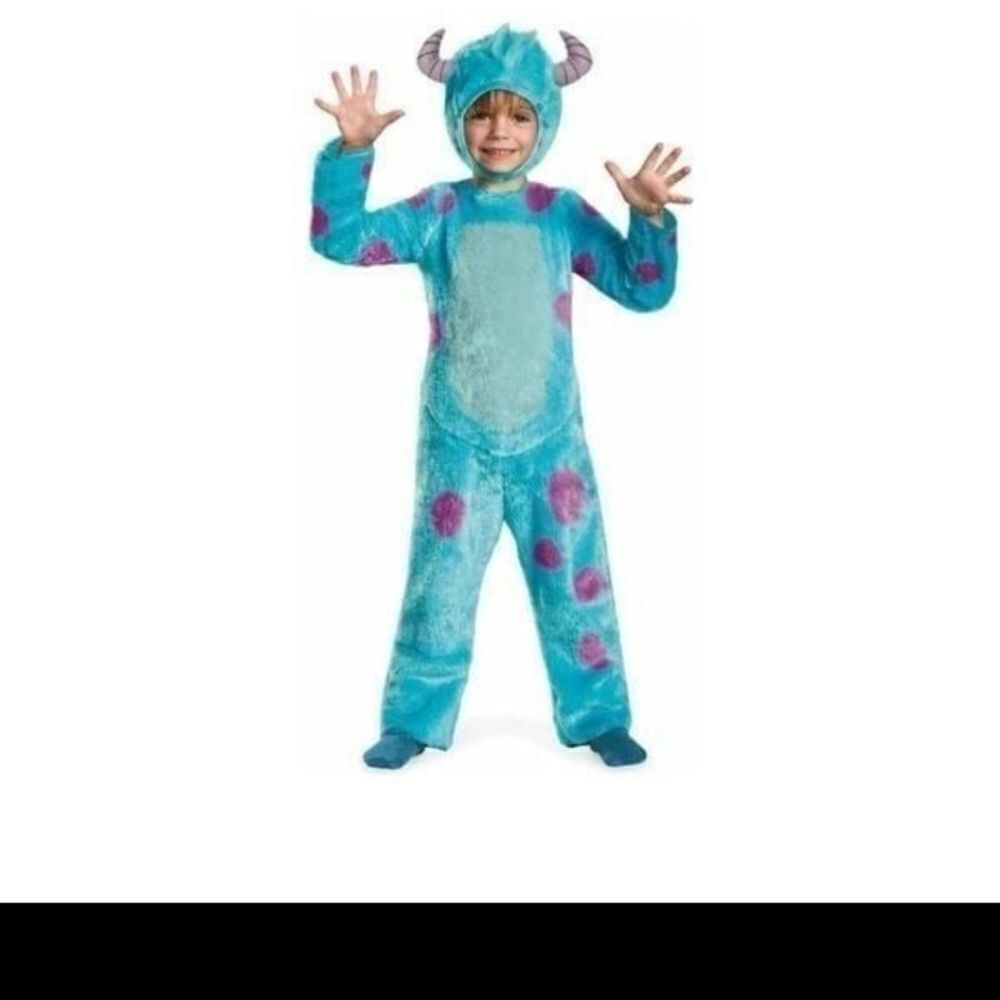 Nwt Kids Disney Pixar Monsters University Sulley Toddler Classic Costume